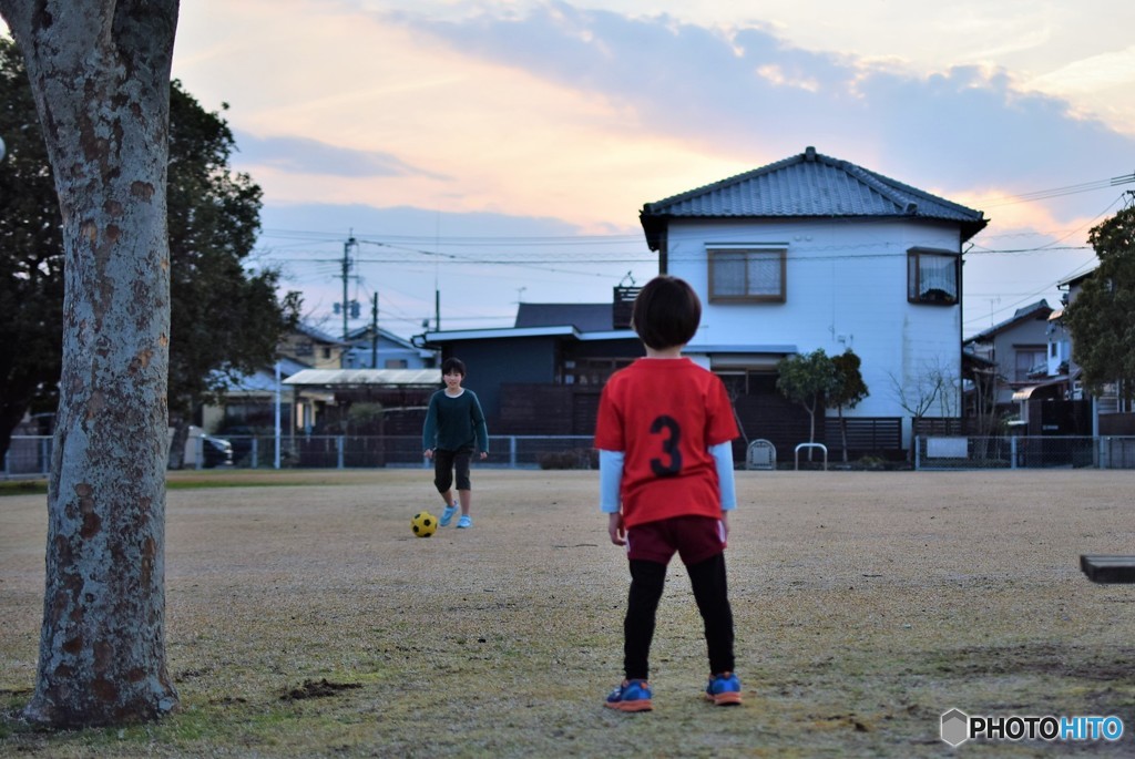 勝負♪
