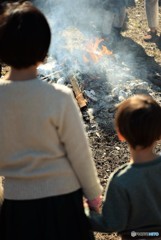 焼けるのを待つ