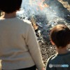 焼けるのを待つ