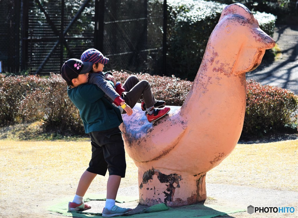 きょうだい愛♪