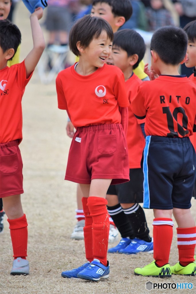 試合前の･･･♪