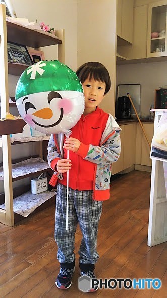 ひょっこり♪