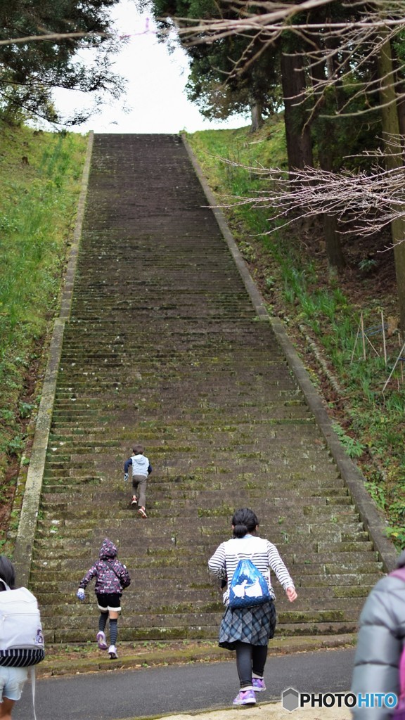 心臓破りの階段♪