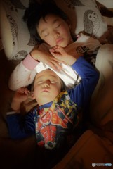 Sleeping kids♪