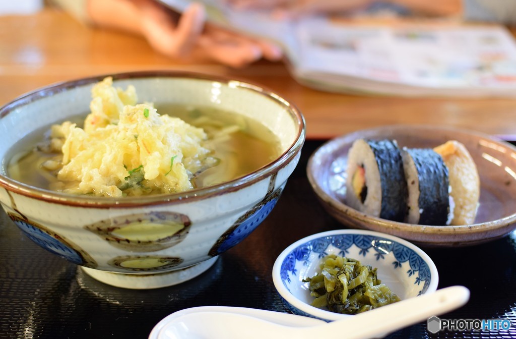 かき揚げうどん