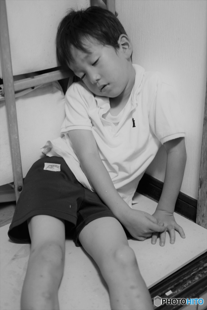 He was sleeping♪