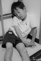 He was sleeping♪