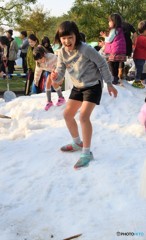Snow is fun !
