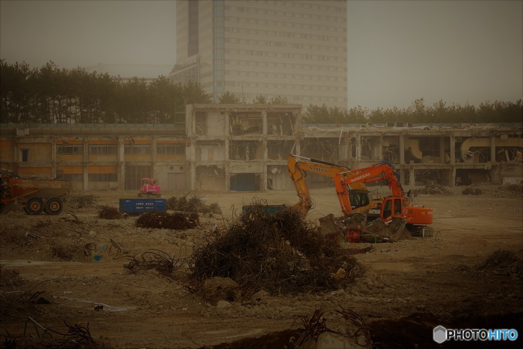 解体現場