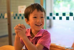 Smiling boy♪