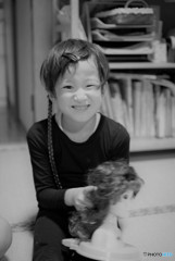 長い髪の少年♪