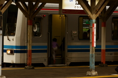 幼子も旅立つ三江線