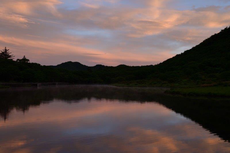 梅雨明けの朝