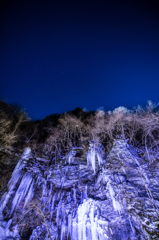 三十槌の氷柱