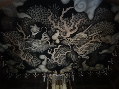 双龍図