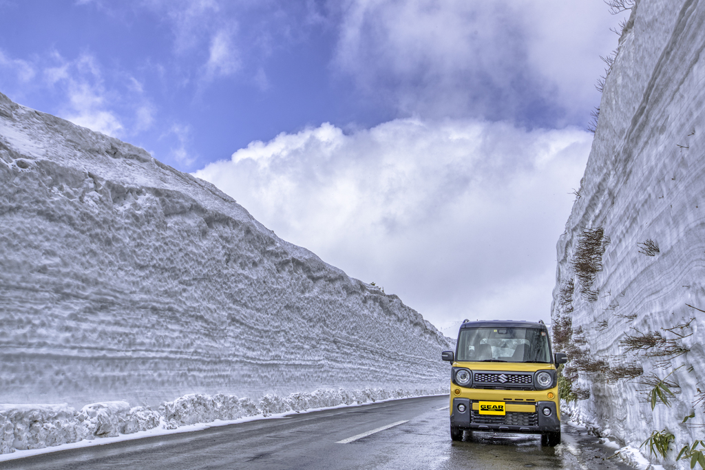 雪の回廊と相棒