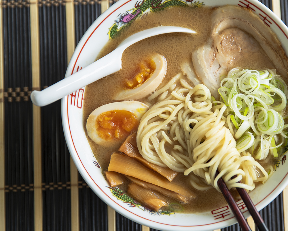 雨の日はお家で濃厚煮干しラーメン