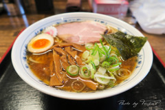 撮影終了後のラーメン♫