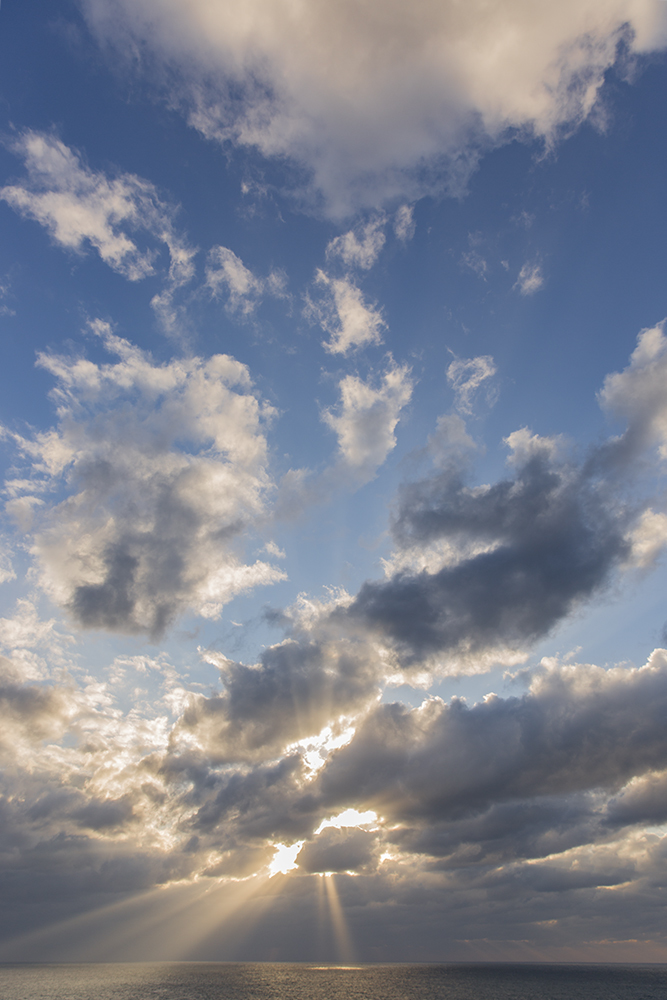 見上げた空