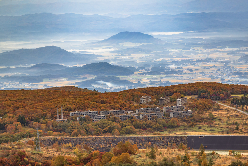 秋の松尾鉱山