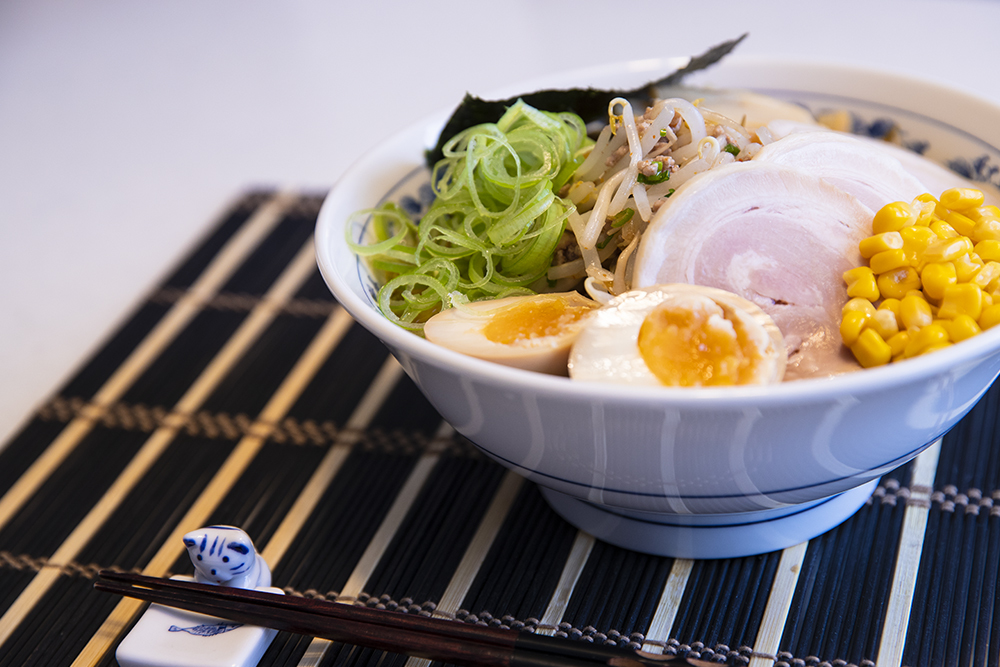 梅雨の日はお家で味噌ラーメン♫