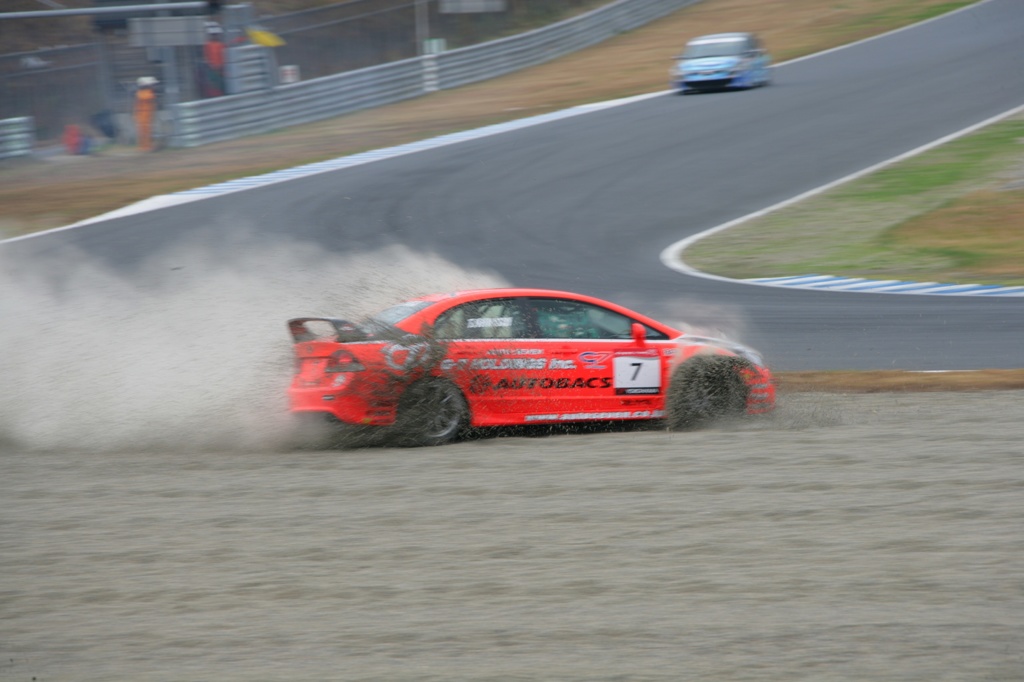 シビック コースアウト！