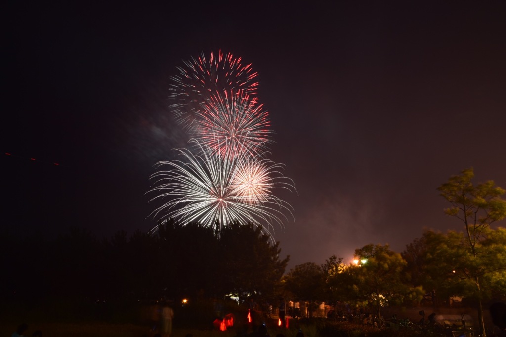 初花火大会撮影