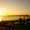 夕日