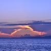 蒼海の落陽