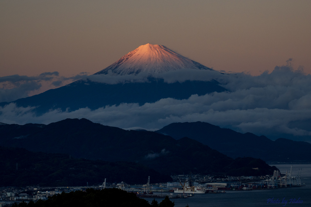 日本平からの富士山2