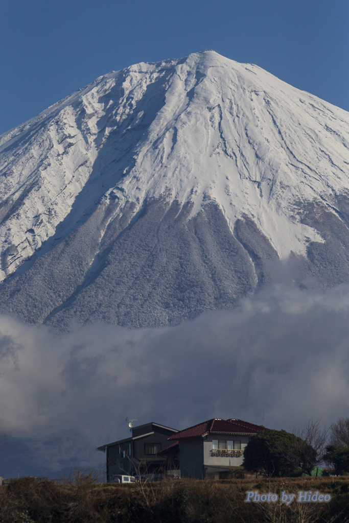 雪化粧3（富士宮より）