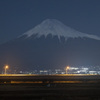 富士川河口からの夜景