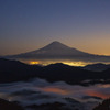 富士山と雲海