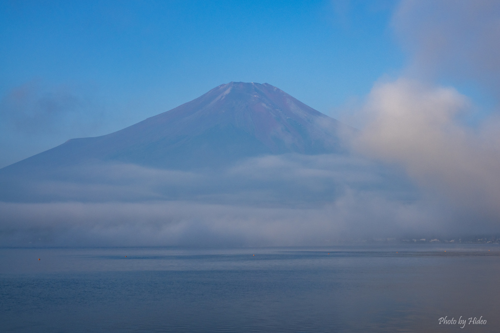 山中湖より