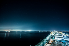 海ほたるパーキング夜景