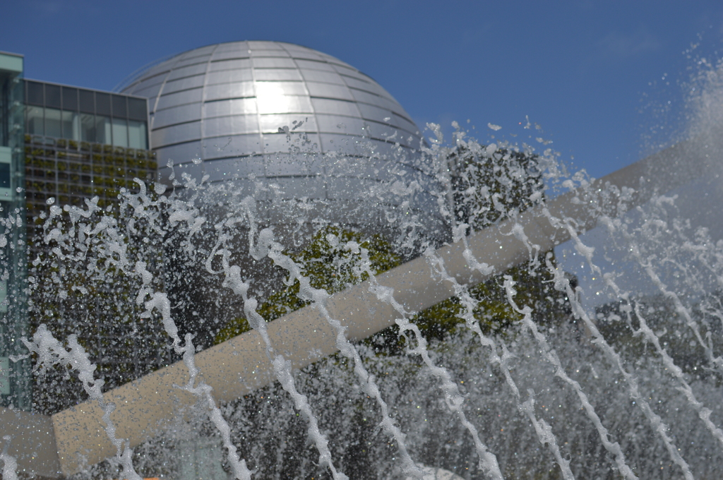 名古屋市科学館水浴び