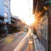 夕暮れ