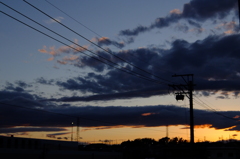 5月11日ベランダからの空