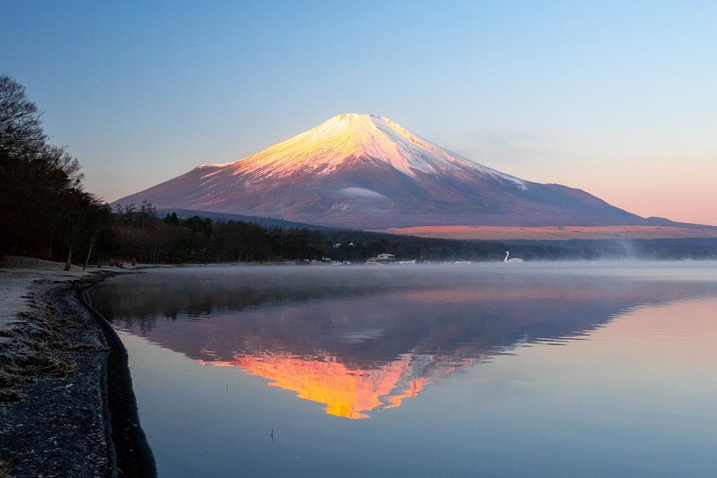 山中湖の夜明け（６）