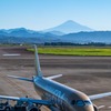 飛行機と富士山（１）
