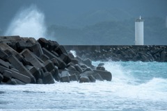 台風２１号接近！