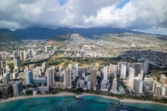 空から見たハワイ（３）