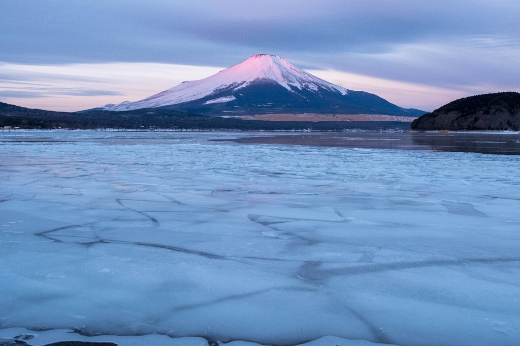 冬の山中湖（１）