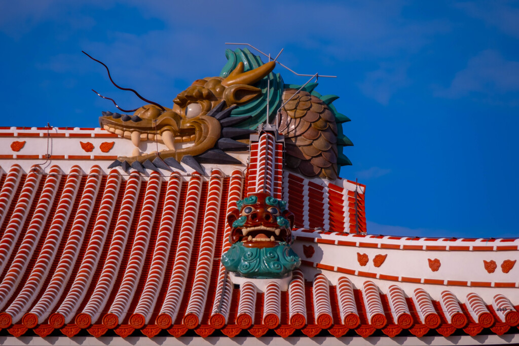 完成間近の首里城（８）