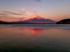 冬の赤富士