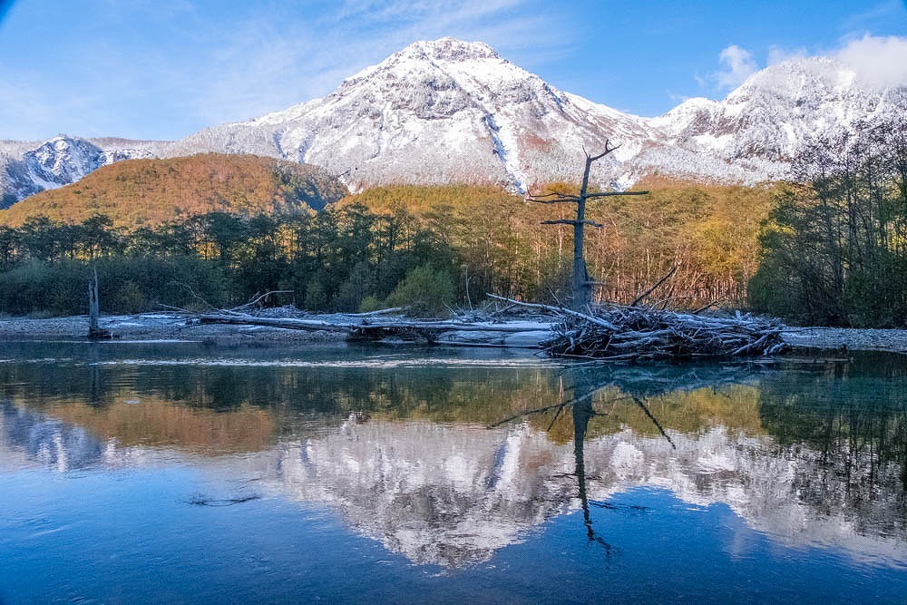 上高地の朝（８）