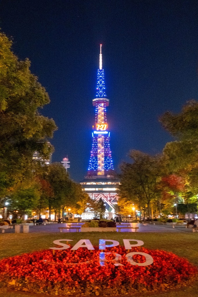 夜の札幌