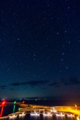 下風呂温泉の星空