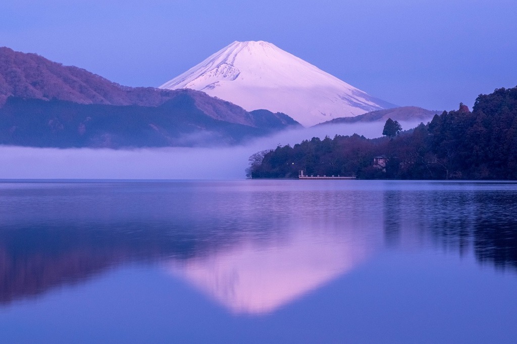 芦ノ湖と富士山（１）