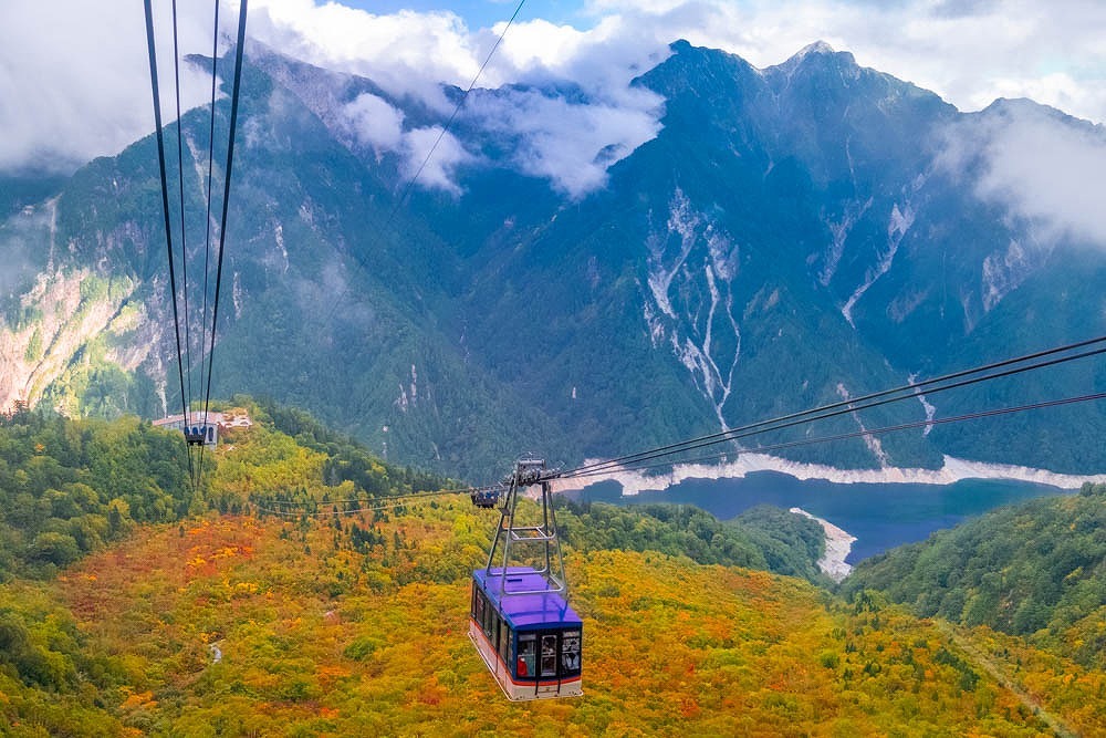 秋の立山アルペンルート（３）